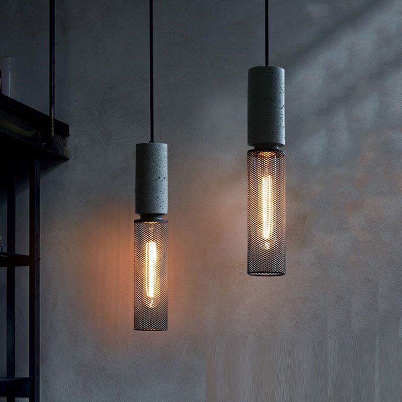 Modern Silver Hanging Light Fixture