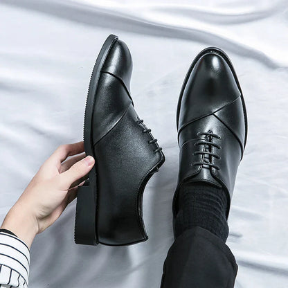 Luxury Brown Leather Dress Shoe