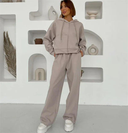Women's Soft Sportswear Tracksuit Set