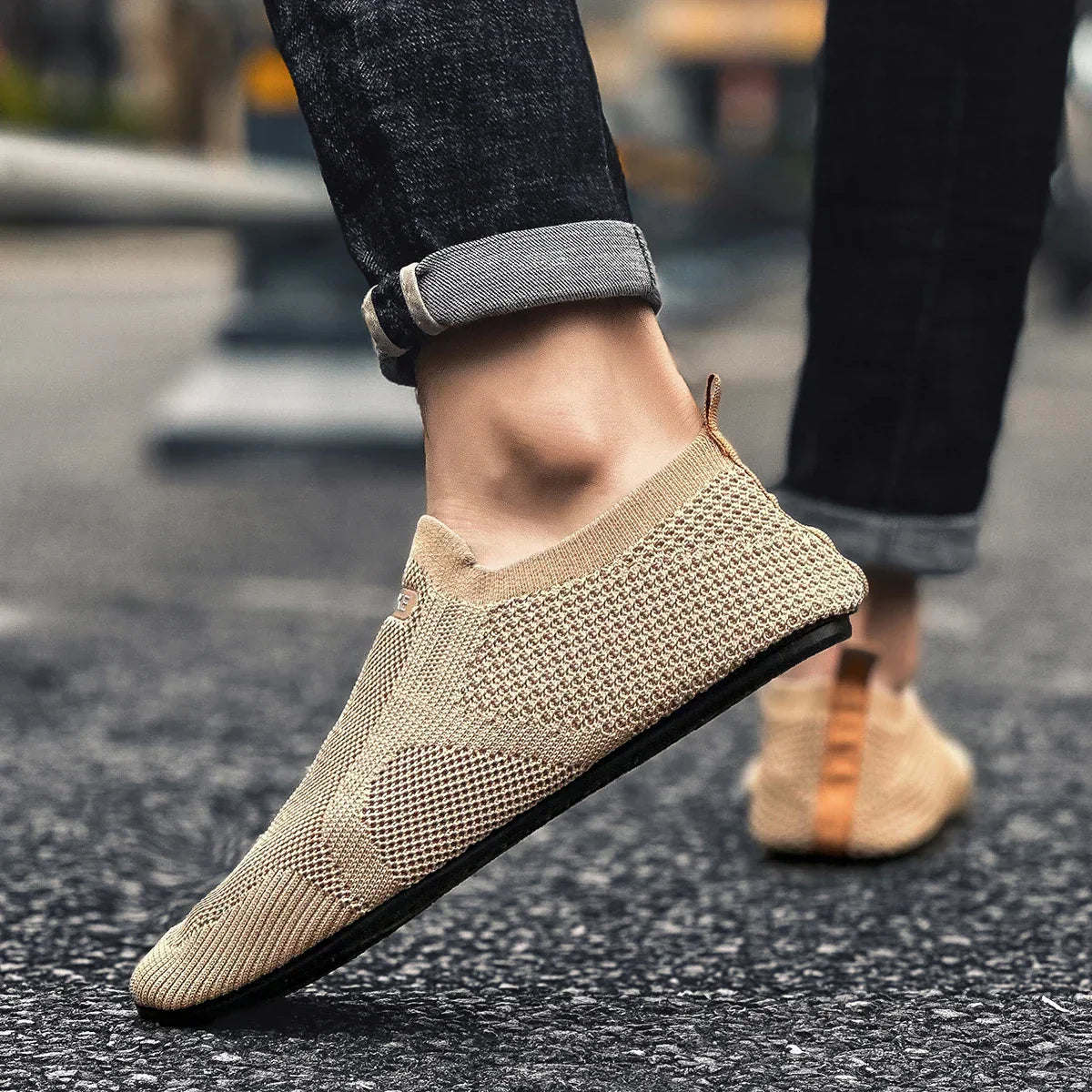 Breathable Mesh Slip On Shoes
