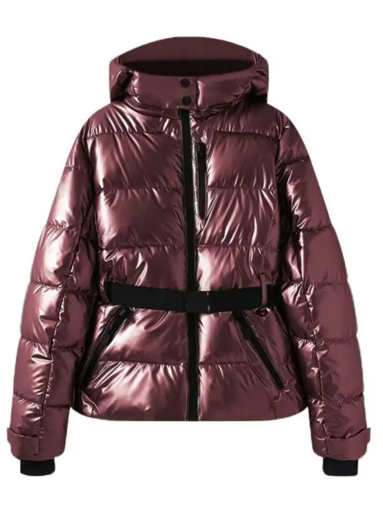 Women's Warm Waterproof Ski Jacket