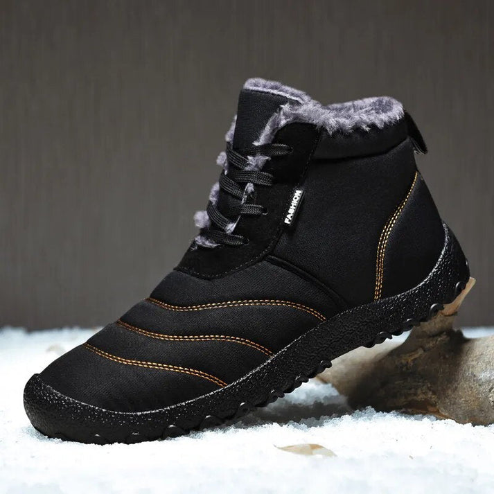 Warm Waterproof Men's Snow Boots - OutfitLondon