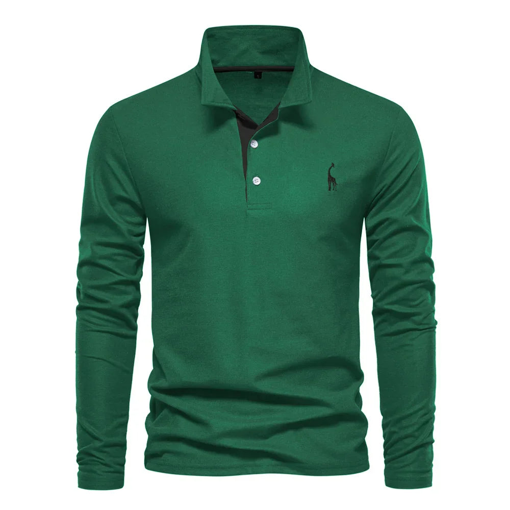 Traditional Stylish Men's Golf Polo Shirt