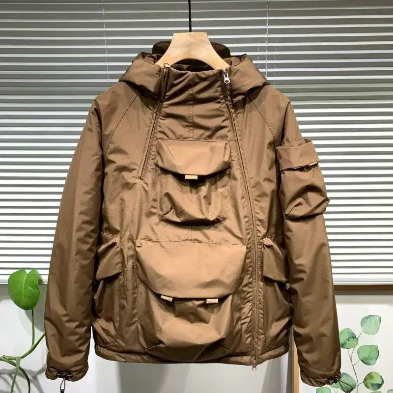 Comfortable Relaxed Fit Hooded Sweat Jacket - OutfitLondon