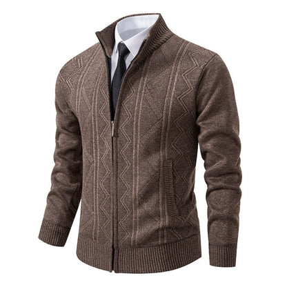 Warm Mens Quilted Jacket