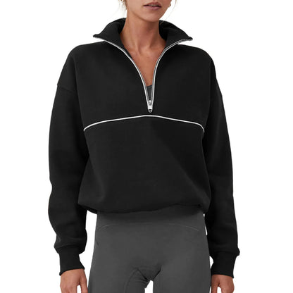 Relaxed Fit Crew Neck Sweatshirt – Soft Long Sleeve