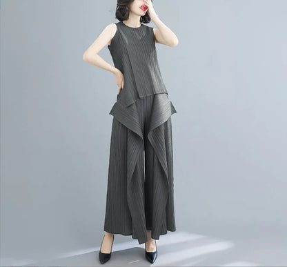 Trendy Fit Ladies Mermaid Leg Trousers Chic Design