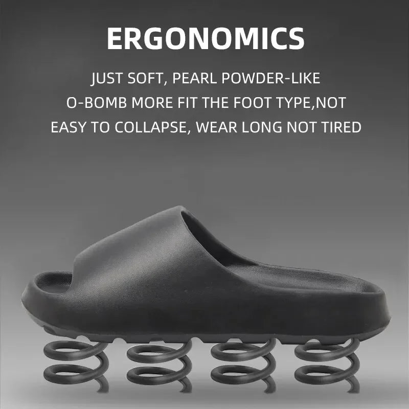 Plush Beach Sandals Extra Cushion Support