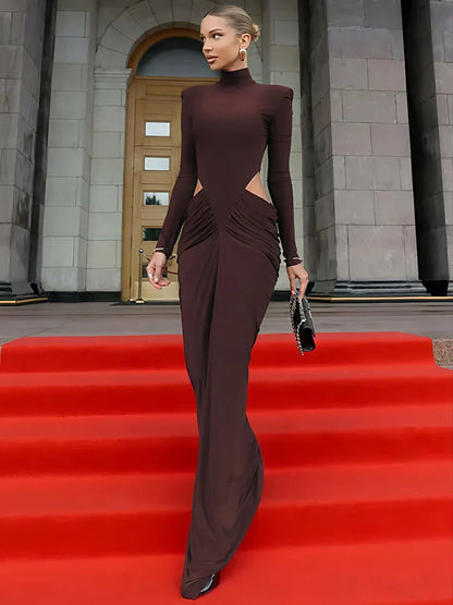 Luxurious Floor Length Formal Evening Gown