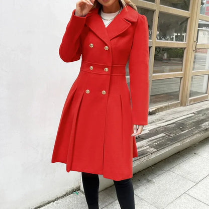 Classic Women's Wool Peacoat