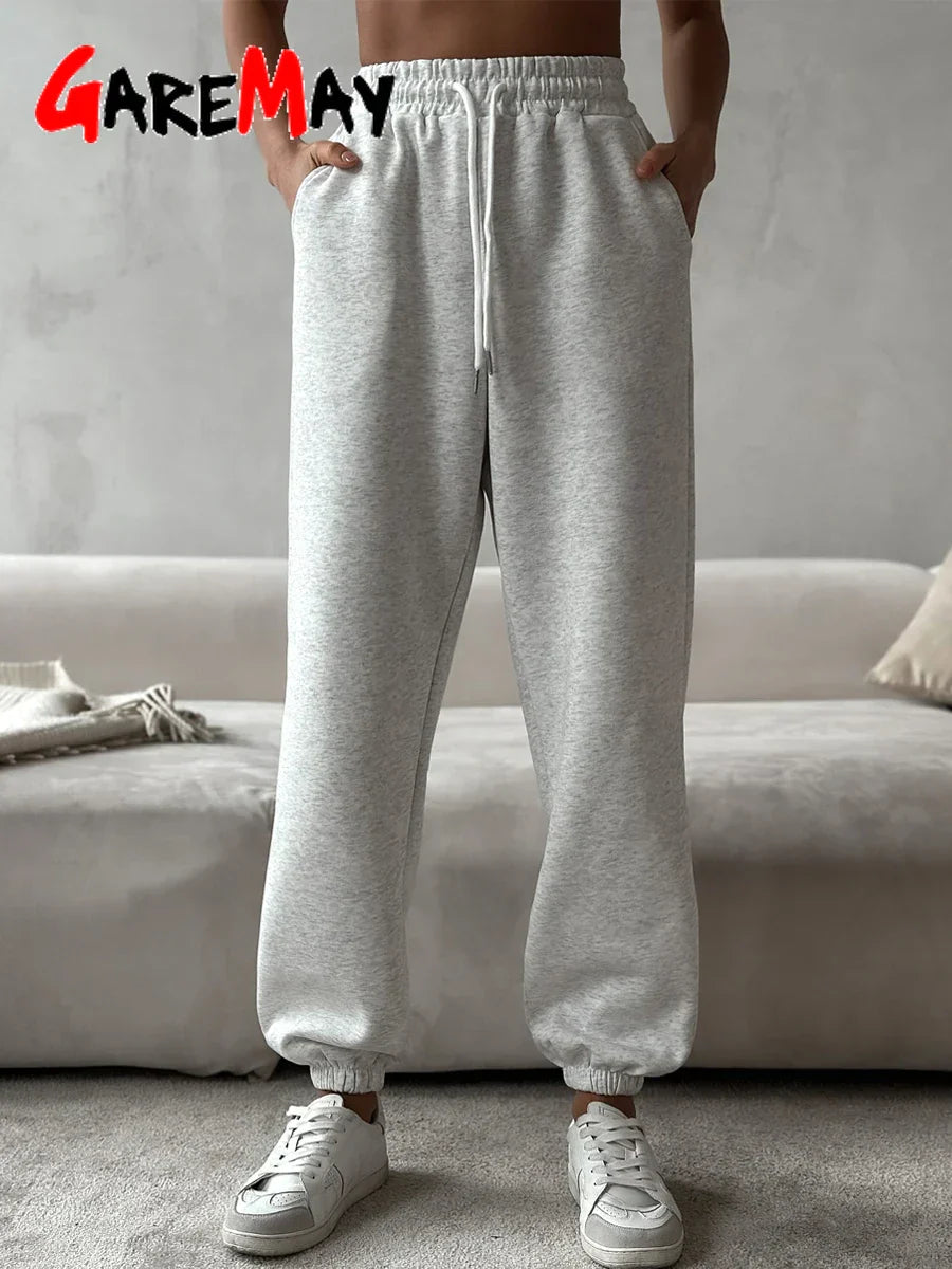 Relaxed Fit Soft Women's Cotton Jogger Pants - OutfitLondon