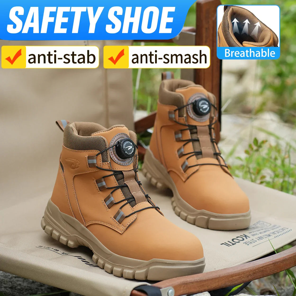 Durable Insulated Work Safety Boots