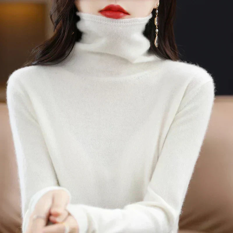 Cozy Women's Merino Wool Crew Sweater