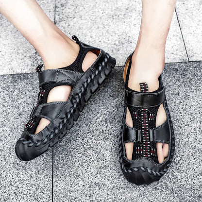 Authentic Italian Leather Flip Flops
