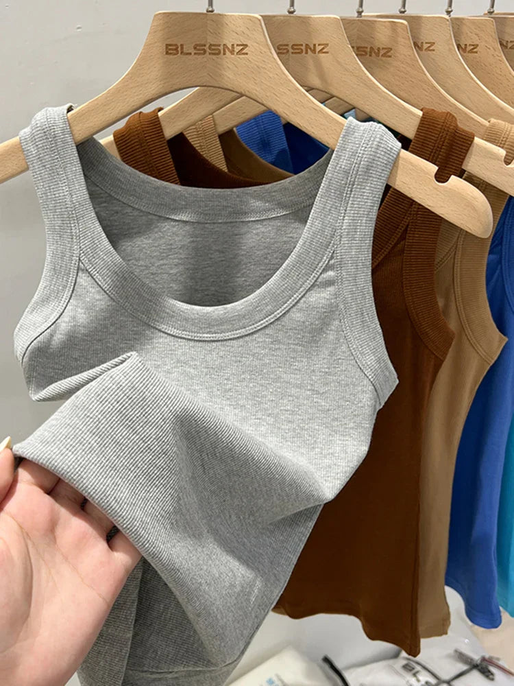 Relaxed Fit Lightweight Women's Summer Tank Top