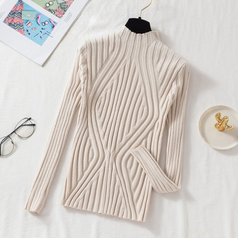 Warm Soft Knit Women's Winter Sweater