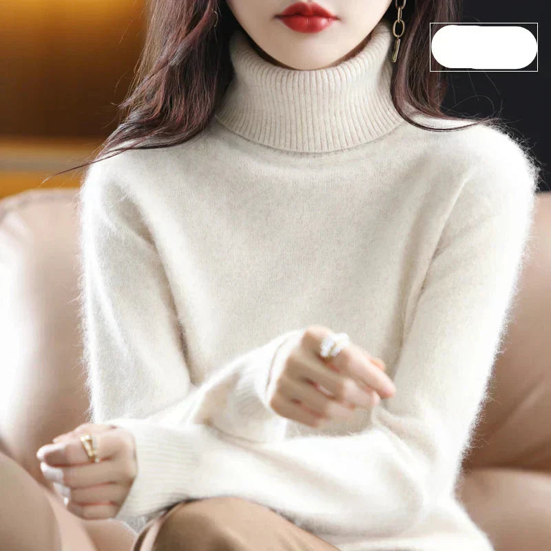 Premium Warm Cashmere Crew Sweater