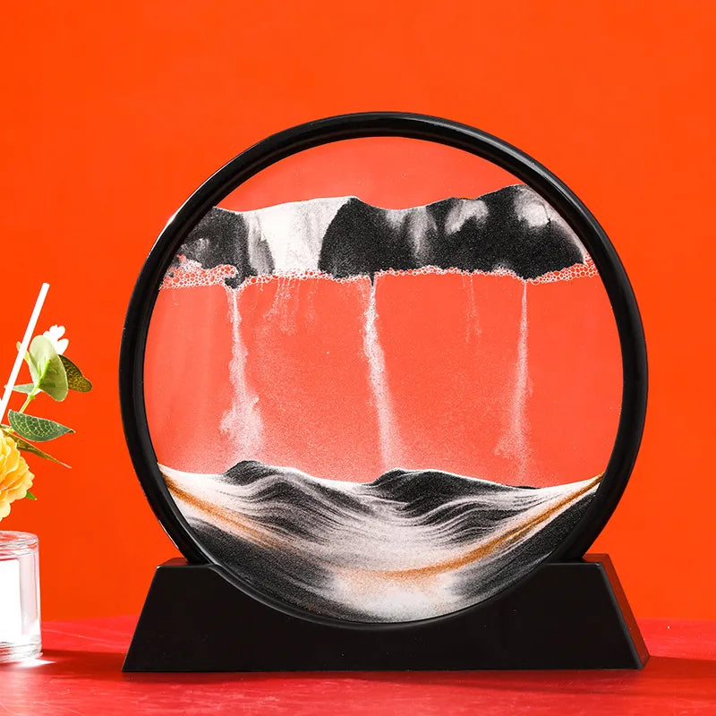 Beautiful Hourglass Timer With Colorful Sand