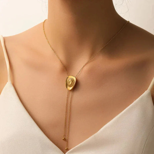 High Noon Women's Lariat Necklace - OutfitLondon
