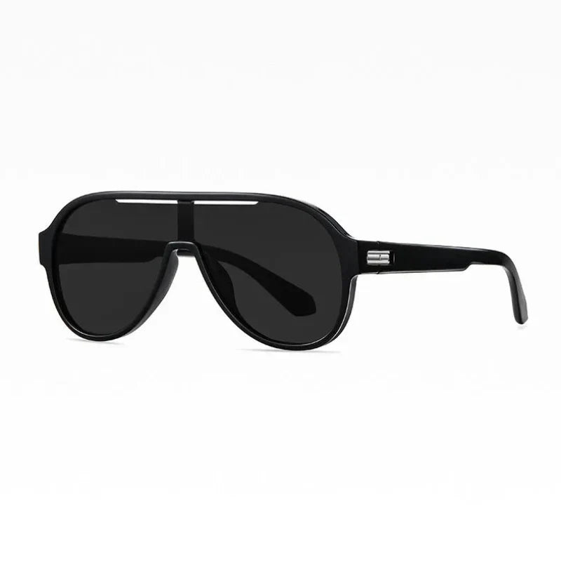 Mens Polarized Sunglasses Blue Mirror TR90 Frame UV Protection