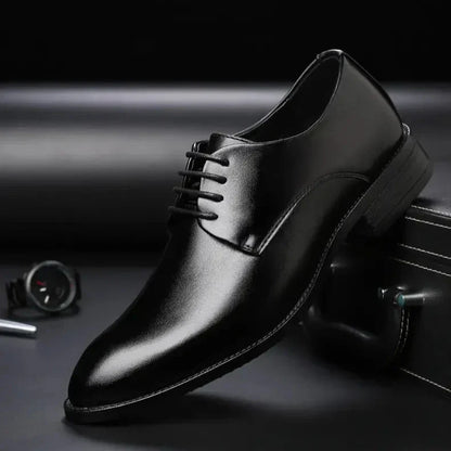 Genuine Leather Smart Shoes - OutfitLondon