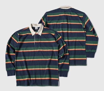 Traditional University Long Sleeve Polo Tee