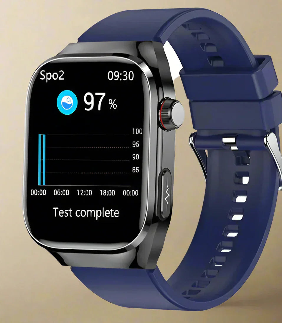 Premium Fitness Smartwatch with Heart Rate, Blood Oxygen Monitor