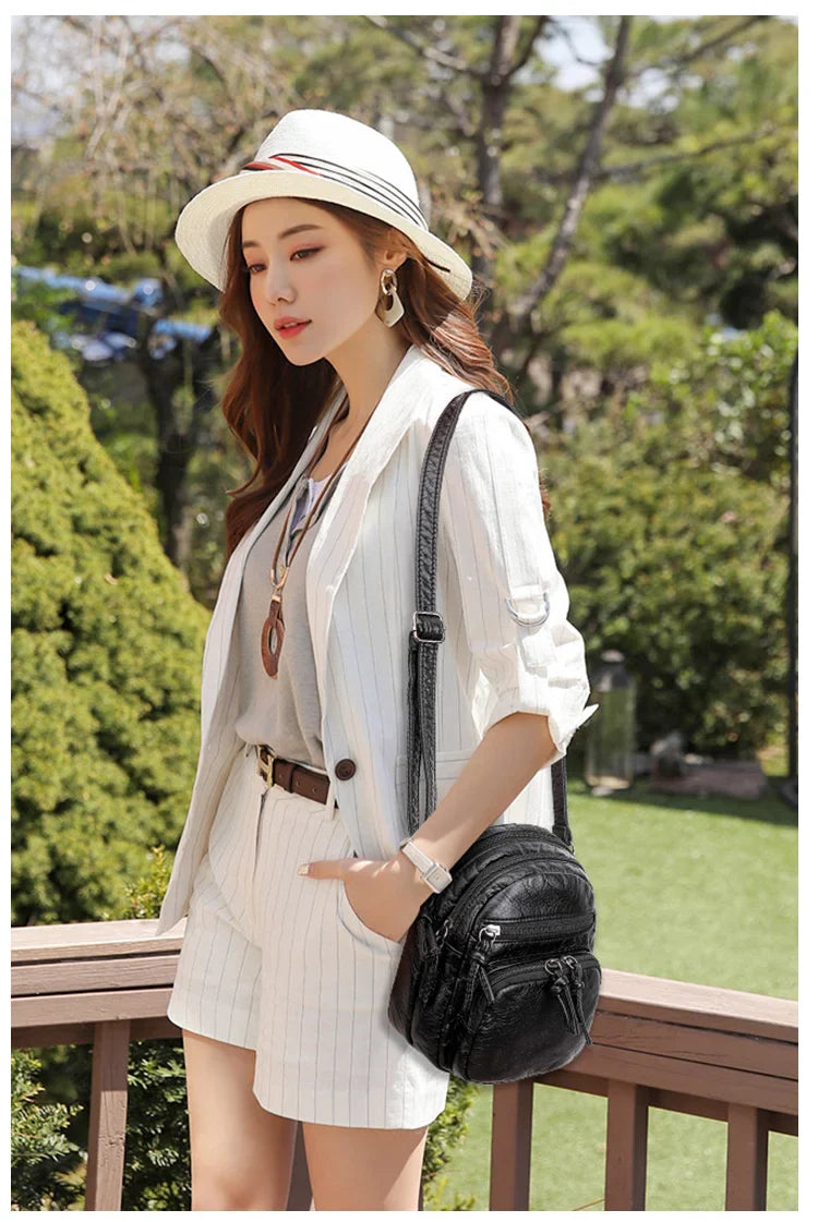 Vintage Style Small Shoulder Purse for Ladies
