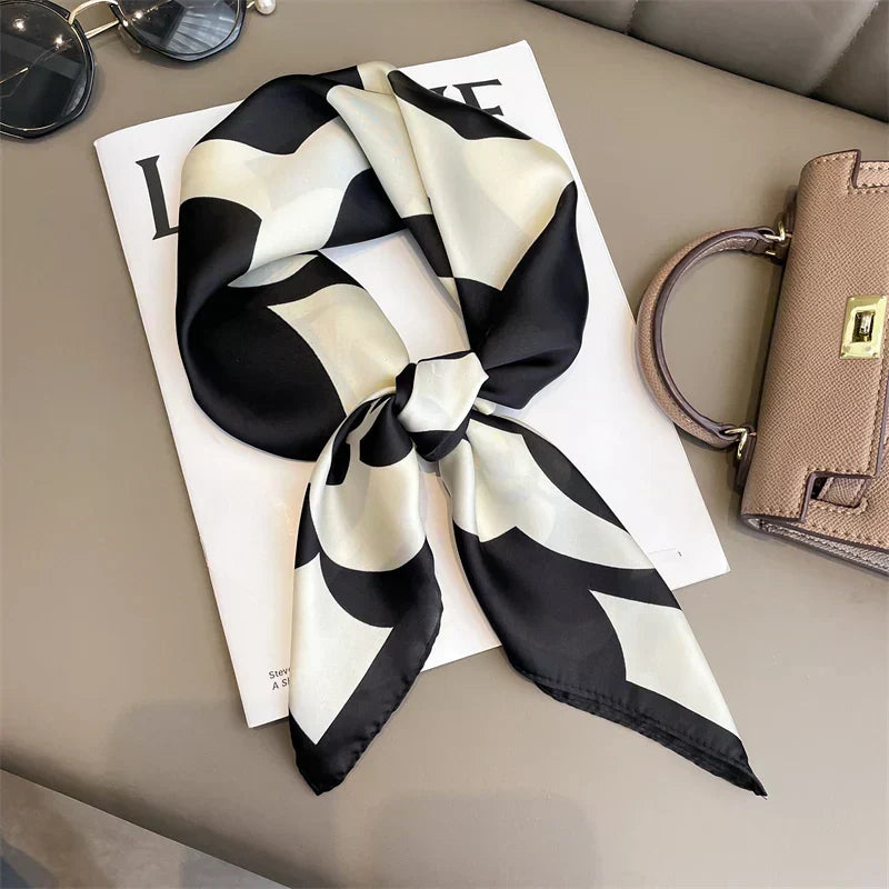 Warm Plaid Women's Scarf Neck Wrap Accessory
