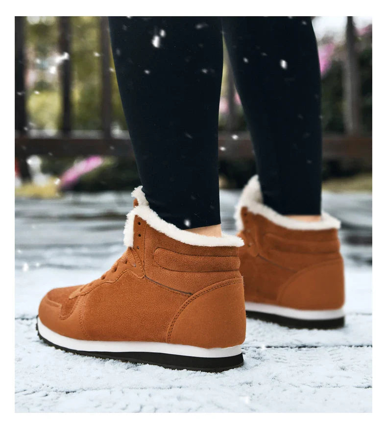 Warm Waterproof Snow Boots for Men and Women