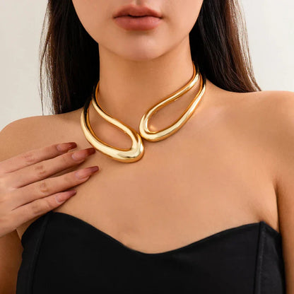 Minimalist Drop Necklace Sterling Silver