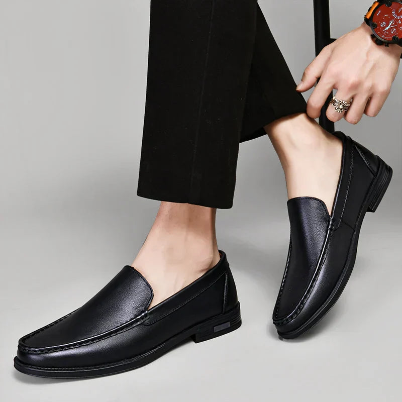 Stylish Leather Slip On Shoes for Men