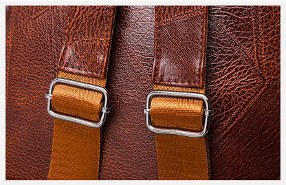 Secure Women's Leather Backpack