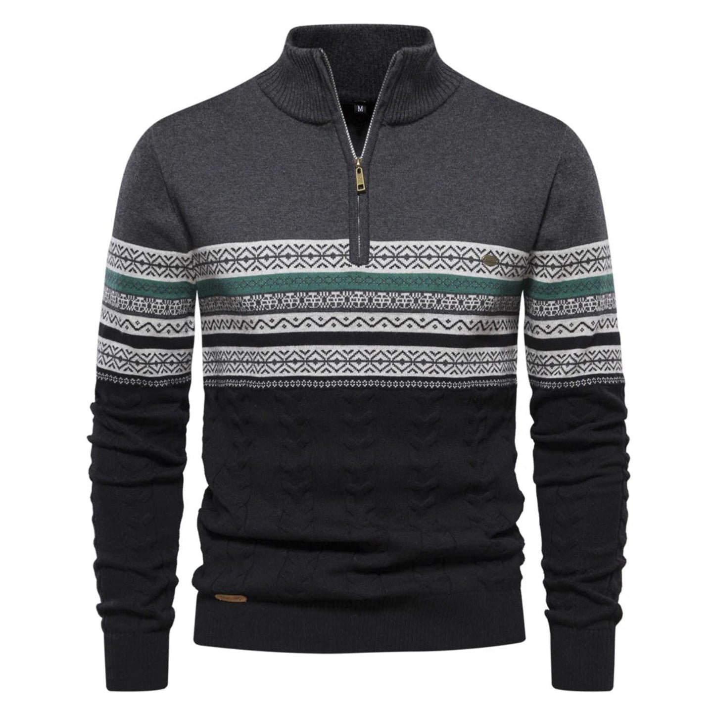 Warm Mens Casual Crew Neck Sweater