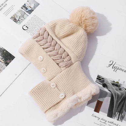 Warm Cozy Winter Knit Beanie Hat