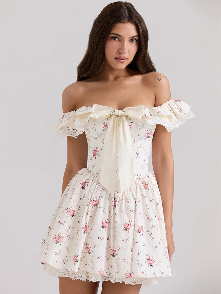 Beautiful Lace Formal Off The Shoulder Dress