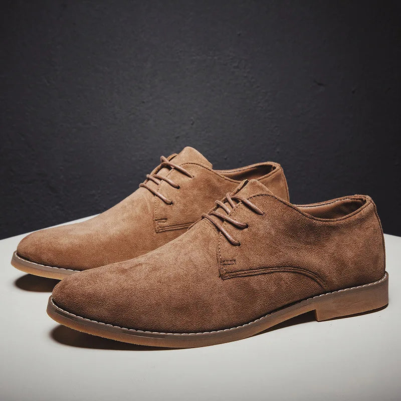 Luxury Suede Lace Up Shoes
