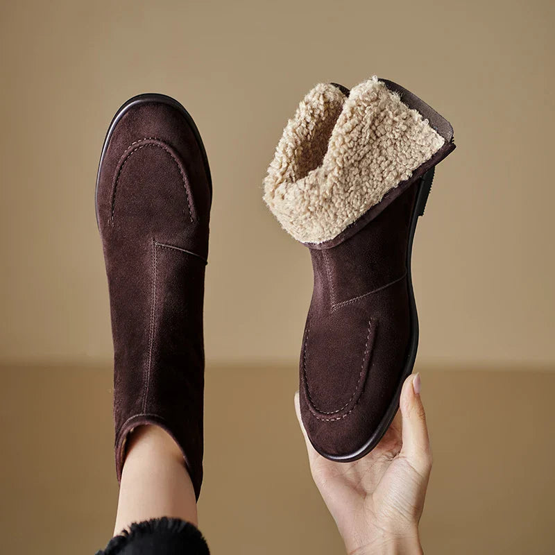 Premium Leather Ankle Boots for Men