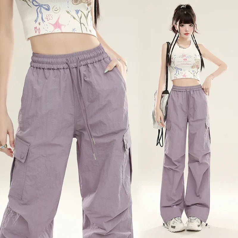 Relaxed Fit Lightweight Summer Cargo Pants