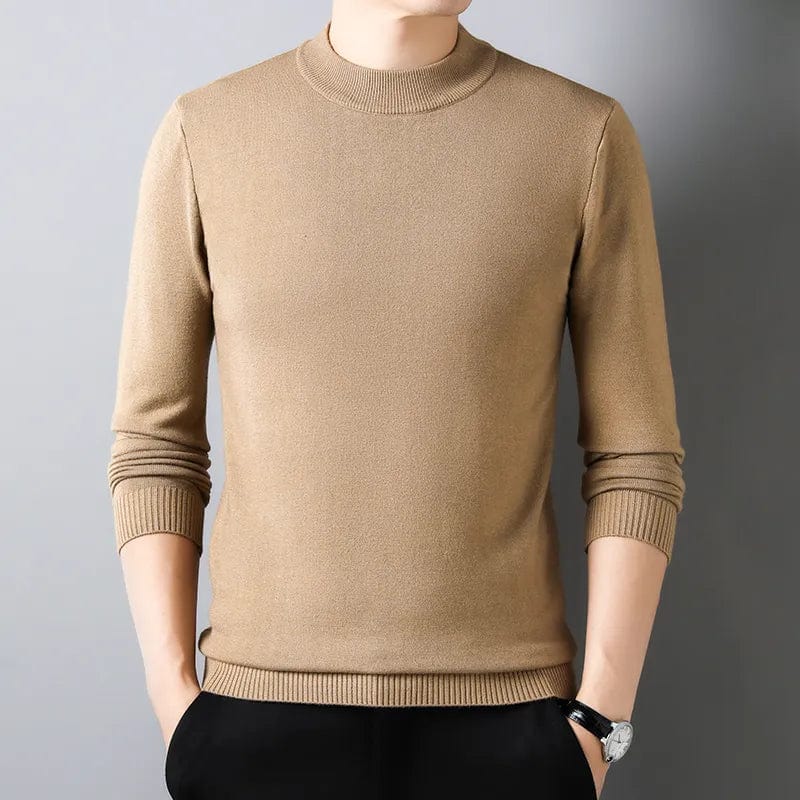 Luxury Men's Soft Cashmere Crew Sweater - OutfitLondon