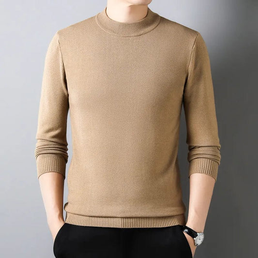 Luxury Men's Soft Cashmere Crew Sweater - OutfitLondon