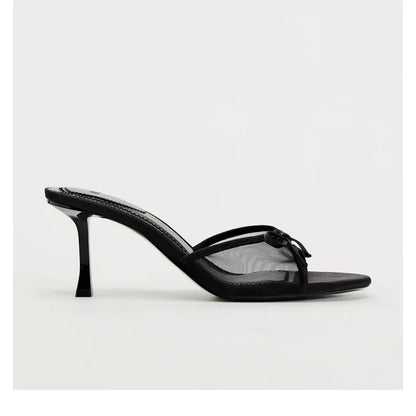 Elegant Low Heel Summer Sandals