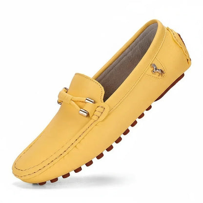 Authentic Soft Leather Loafer Shoes