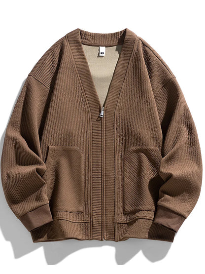 Cozy Open Front Cardigan - OutfitLondon