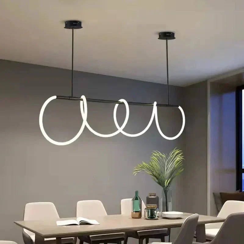 Luxurious Glass Pendant Light Fixture - OutfitLondon