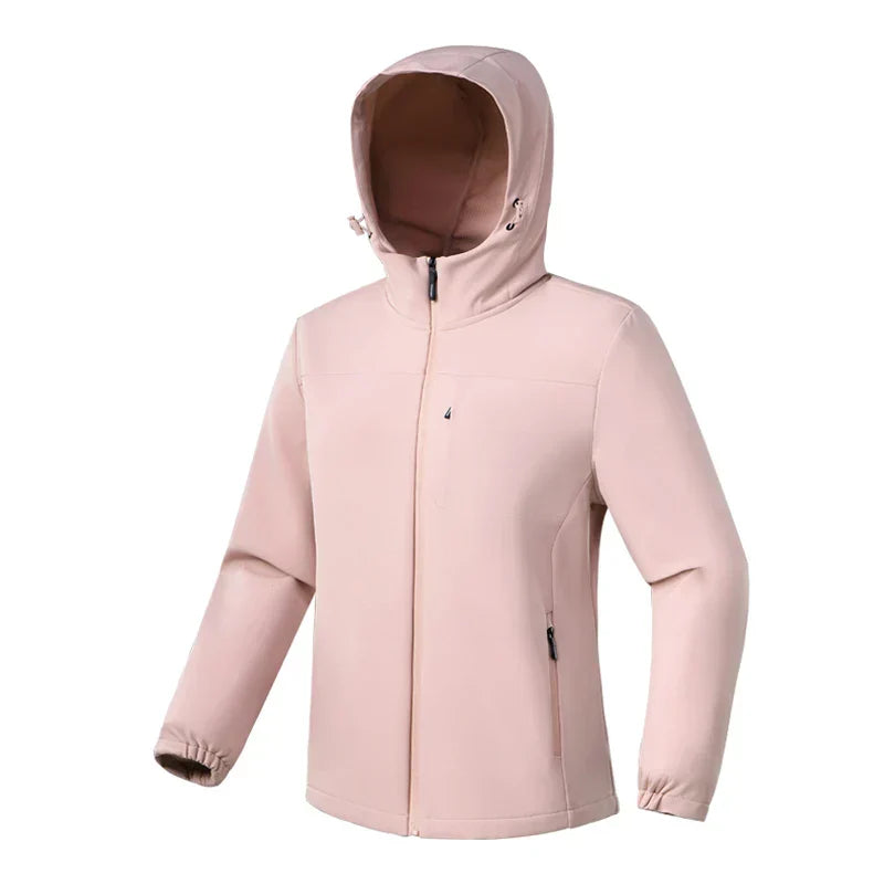 Women's Waterproof Hooded Softshell Coat