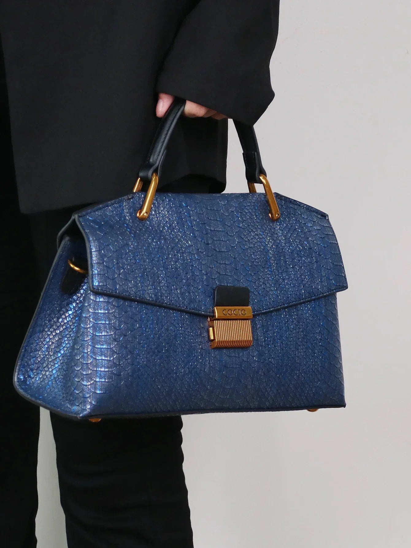 Elegant Designer Asymmetrical Handbag