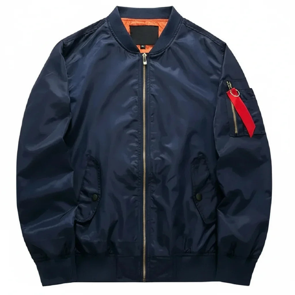 Vintage Style Men's Bomber Coat