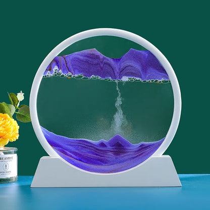 Beautiful Hourglass Timer With Colorful Sand