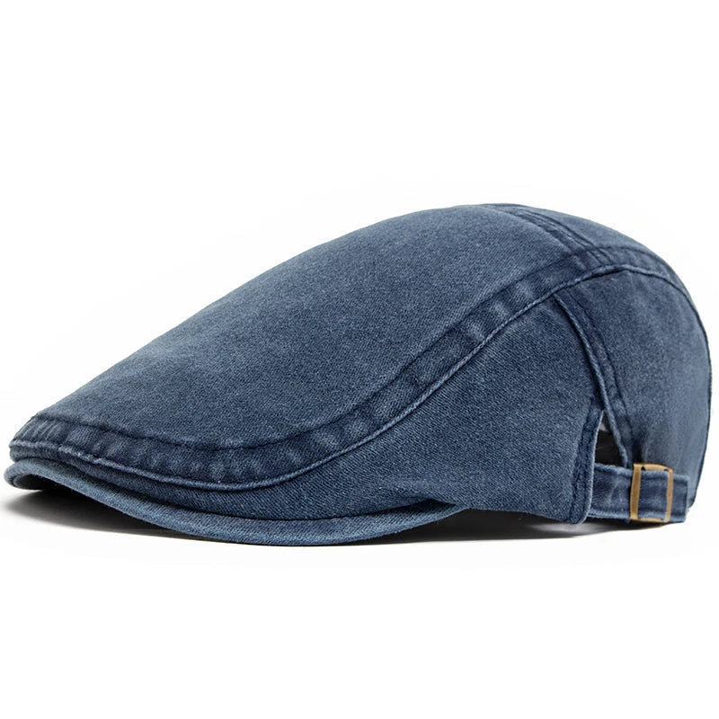 Comfortable Fitted Beret Hat - Stretch Fit Cap